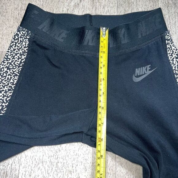 Nike Leg-A-See-Stirrup Leopard Print Colorblock Side Stripe Leggings, Women’s XS - Picture 7 of 16